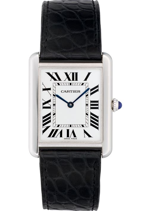 cartier solo tank|cartier tank solo vintage.